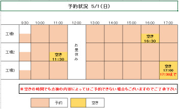 春の大感謝祭、本日最終日！